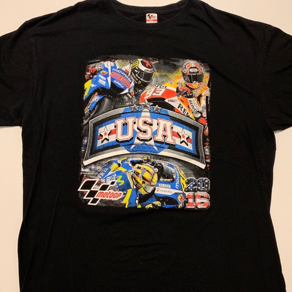 🏍 MotorGP USA 🇺🇸 Tee - Picture 2 of 4